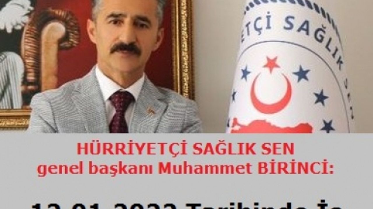 Hürriyetçi Sağlık SEN İş Bırakma Kararı Aldı