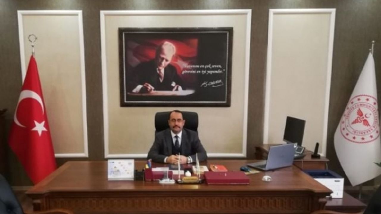 Hatay İl Sağlık Müdürü milletvekilliği için istifa etti.