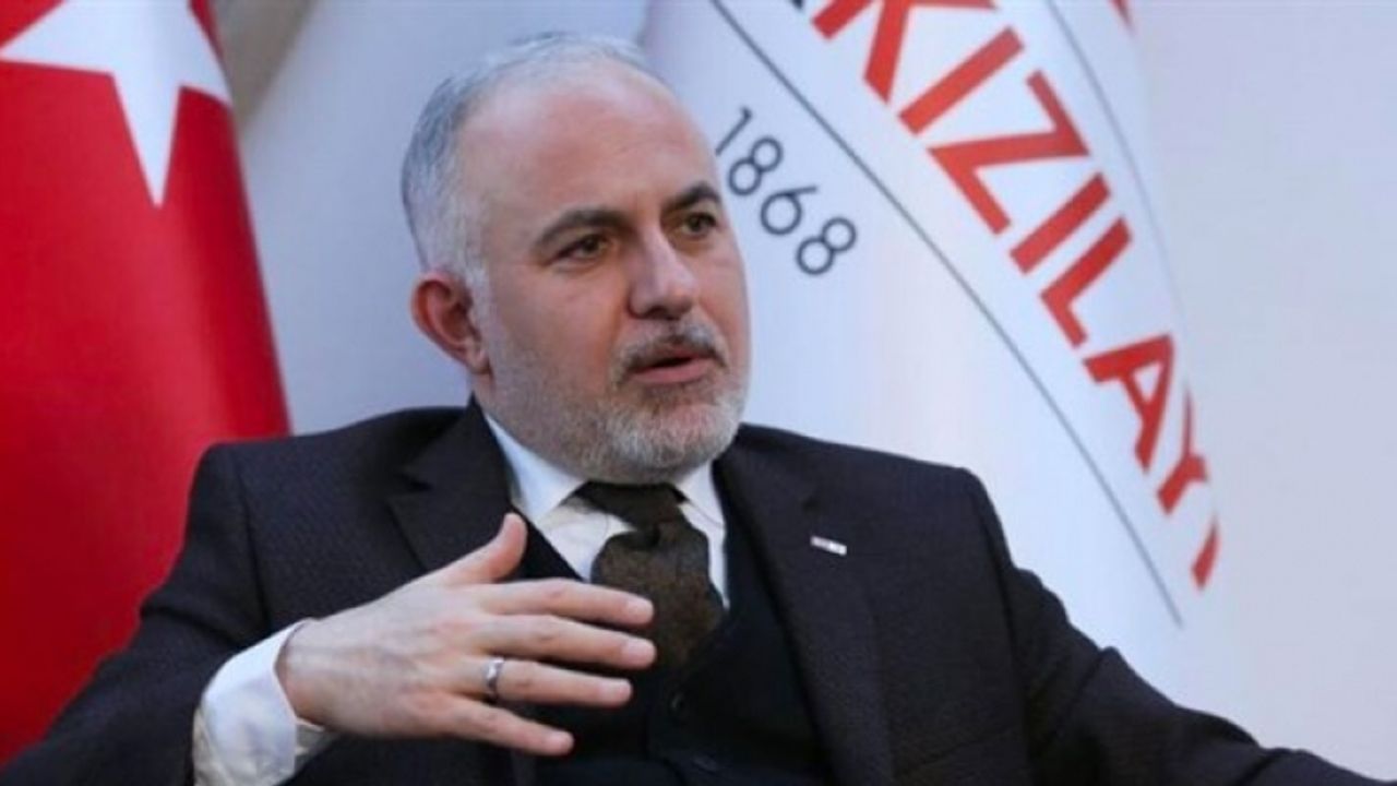 Kızılay Başkanı Dr.Kerem Kınık görevinden istifa etti