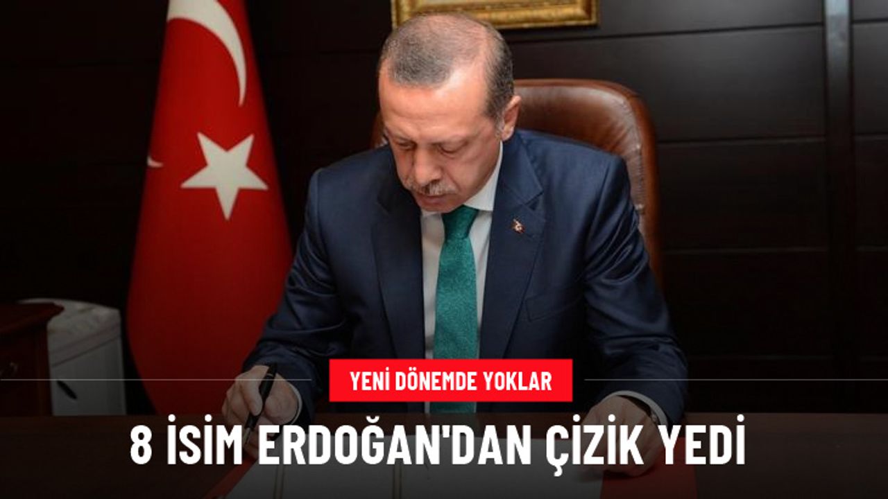 8 kentin belediye başkanı Erdoğan'dan çizik yedi