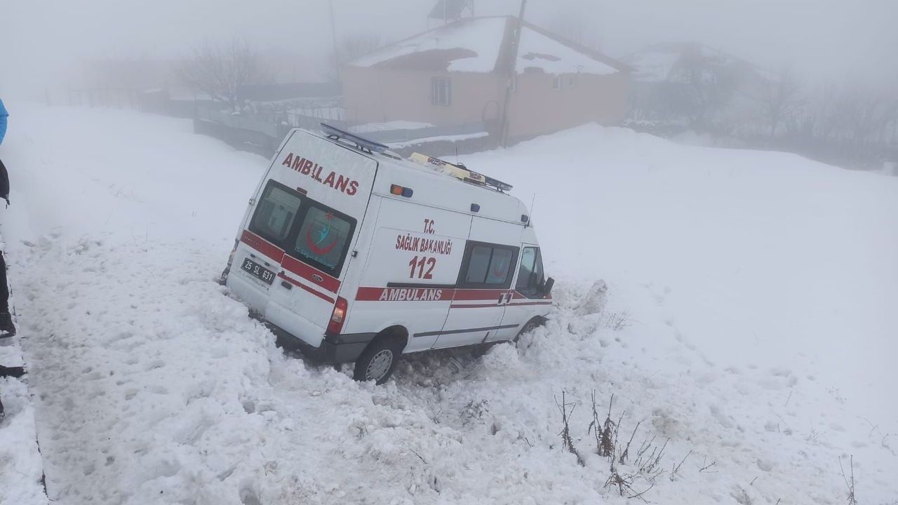 Bingöl'de ambulans şarampole düştü: 6 yaralı