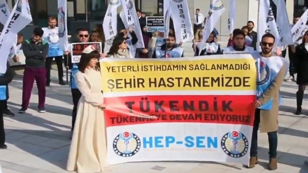 İzmir Şehir Hastanesi çalışanları isyan etti: Tükendik