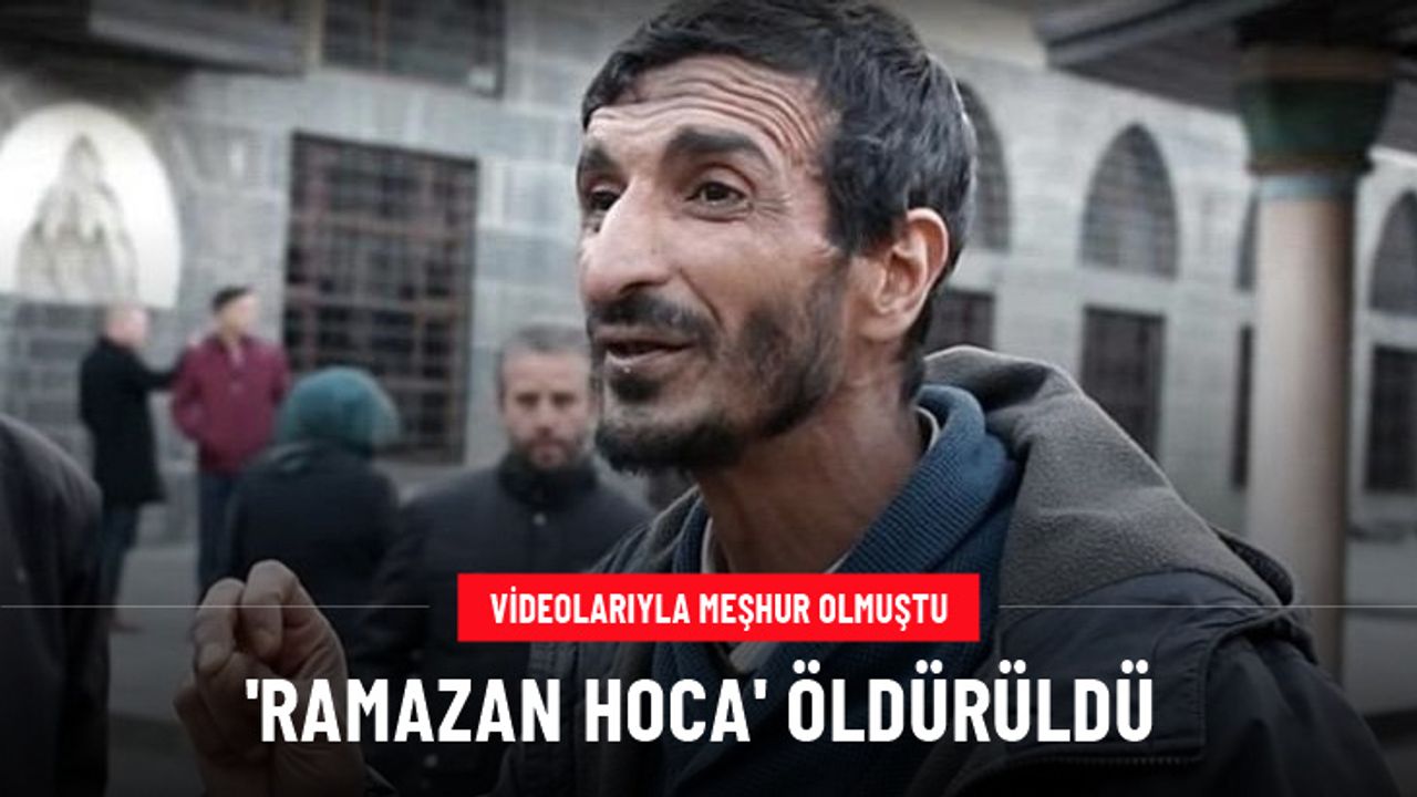 Diyarbakırlı Ramazan Hoca bıçaklanarak öldürüldü!