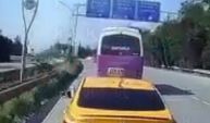 112 ambulansının önüne fırladı!