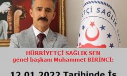 Hürriyetçi Sağlık SEN İş Bırakma Kararı Aldı