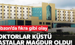 Hastanede doktorlar küstü hastalar mağdur oldu iddiası