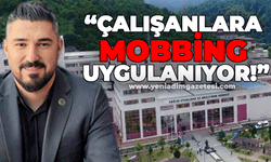 Çalışanlara mobbing uygulanıyor!