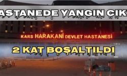 Hastanede Yangın, 2 Kat Boşaltıldı!