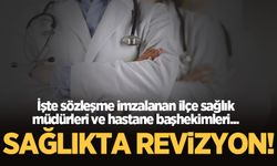 Sağlıkta revizyon! İ