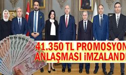 41 Bin 350 Liralık Promosyon Anlaşması İmzalandı!