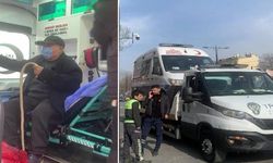  Belediyeye ait ambulans hasta nakli sırasında haczedildi! 