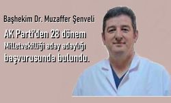 Dr. Şenveli, görevinden istifa etti.