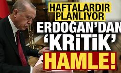 Başkan Erdoğan haftalardır planlıyor, kritik hamle!