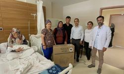Başhekim Şirik'ten doğum yapan anne ve bebeklerine hediye