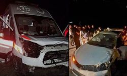 Ambulans ile otomobilin çarpıştığı kazada yaralananlardan 1'i öldü