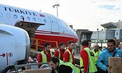 İlaç ve tıbbi malzeme taşıyan uçak Mısır'a hareket etti