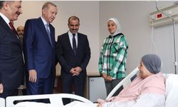 Cumhurbaşkanı Erdoğan, Gazze'den Getirilen Hastaları Ziyaret Etti