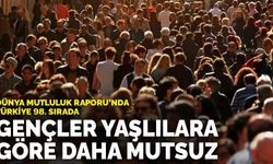 Dünya Mutluluk Raporu'nda Türkiye 98. sırada