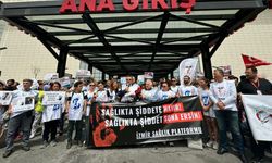 İzmir'de sağlık çalışanları iş bıraktı: Sağlıkta şiddet varsa, hizmet yok