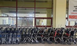 Hastanede Sedye ve tekerlekli sandalye kilit altında!