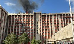 Trakya Üniversitesi Tıp Fakültesi Hastanesindeki yangın kontrol altında