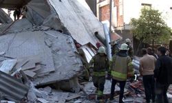 İstanbul'da bina çöktü: 1 kişi öldü, 7 kişi yaralı çıkarıldı