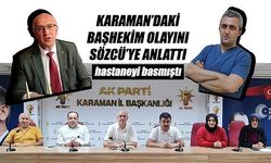 Başkan Öztürk "Başhekim" olayını  anlattı