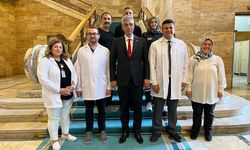 Bakan MEMİŞOĞLU Mecliste Görev Yapan Sağlıkçıları Ziyaret Etti