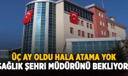 Üç ay oldu hala atama yok: Sağlık şehri müdürünü bekliyor!