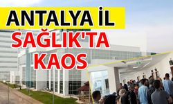 Antalya İl Sağlık Müdürlüğü gündemden düşmüyor