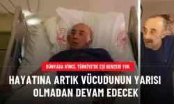 Hayatına artık vücudunun yarısı olmadan devam edecek