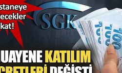 Hastane muayene katlım ücretlerine zam yapıldı