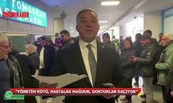 Başhekim “Randevu Sorunu Yok” demişti: CHP'li vekil soluğu hastanede aldı!