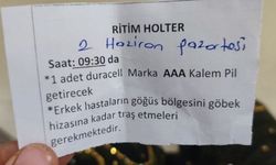 Devlet hastanesinde ‘Holter’ cihazı için hastadan pil istendi