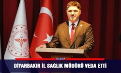 Diyarbakır İl Sağlık Müdürü veda etti