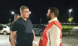Belediye başkanı çöp topladı, sendikacıyla tartıştı