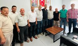 Muhtarlardan Hastane Müdür Yardımcısı Sercan Açıkyol’a Teşekkür Ziyareti