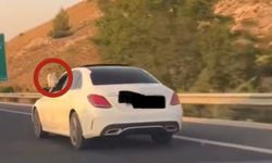 Ayakları dışarıda araç kullanan kişi başsavcı çıktı