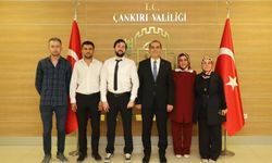 Çankırı Genç Sağlık-Sen’den İl Sağlık Müdürü ve Vali’ye Ziyaret