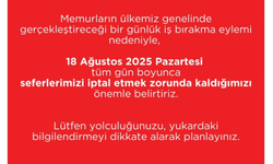 Memurlar bugün iş bırakıyor! İlk iptal haberi geldi