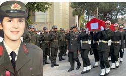 Kanserden Vefat Eden Hemşire E.Yarbay Figen Şen Dal Askeri Tören Düzelendi