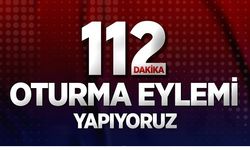Sağlık SEN: 112 Dakika Oturma Eylemindeyiz!
