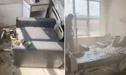 Hastane odasında hem sigara içtiler hem yangın çıkardılar