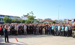 Alanya'da anestezi uzmanı göz yaşlarıyla uğurlandı