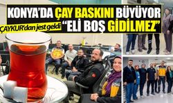 ÇAYKUR'dan 'Eli Boş Gidilmez' Desteği: Konya Sağlık Müdürünün 'Çay Baskını' Jestine Anlamlı Karşılık