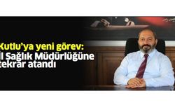 İlçe Sağlık Müdürü, Sağlık Hizmetleri Başkanı olarak görevlendirildi