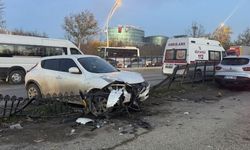 Ambulans ile cipin çarpıştığı kazada 1 kişi yaralandı