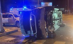 Ambulansla cipin karıştığı kazada 3'ü sağlık çalışanı 5 kişi yaralandı