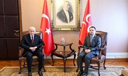 Bakan Gürlek'ten, MHP Genel Başkanı Bahçeli'ye ziyaret