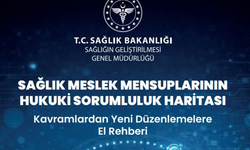 “Sağlık Meslek Mensuplarının Hukuki Sorumluluk Haritası” Rehberi Yayımlandı